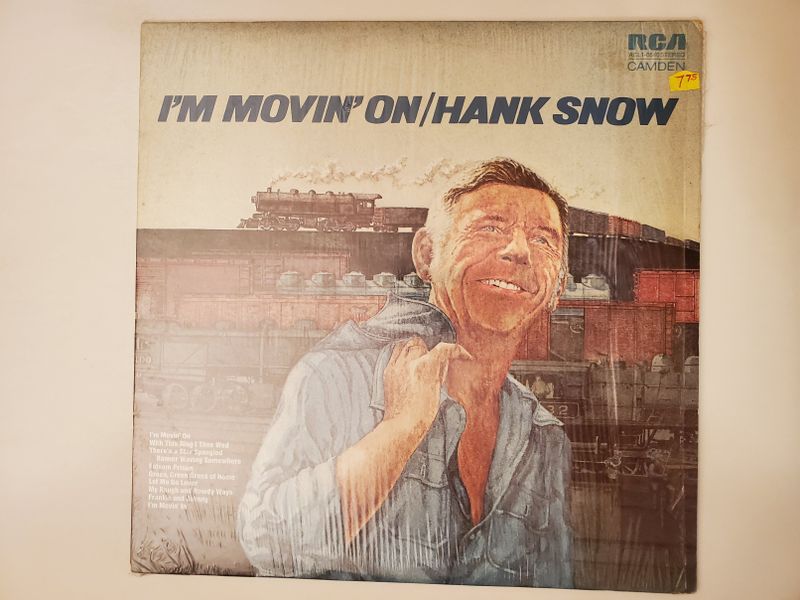 Hank Snow I'm Movin' On vinyl record